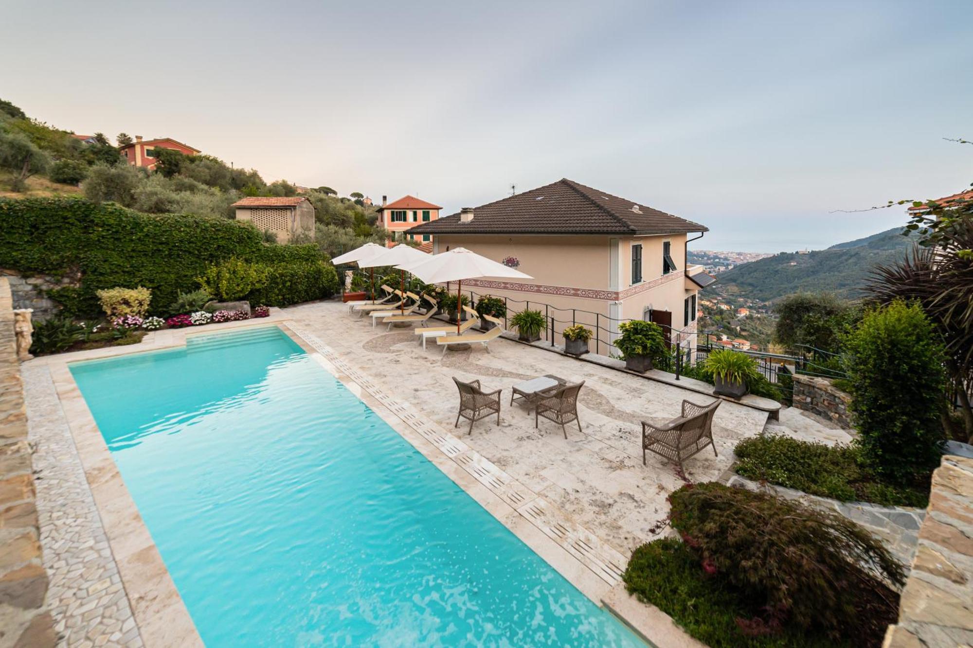 B&B Villa Bianca Leivi Eksteriør bilde